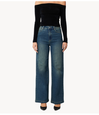 Abrand Jeans 94 High Wide Hilton Tint Mid Blue