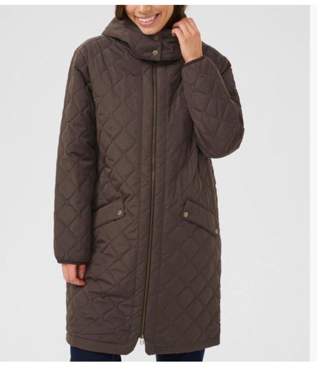 Cream Jacket CRArwen Jacket W. Hood Java