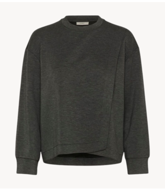 Inwear Trui GidaIW Melange Vincent Sweatshirt Dark Grey Melange
