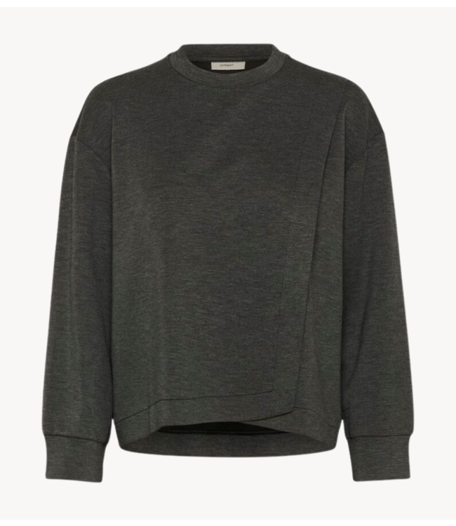 Inwear Trui GidaIW Melange Vincent Sweatshirt Dark Grey Melange