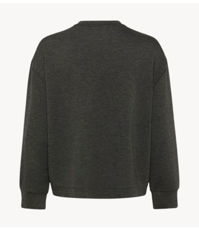 Inwear Trui GidaIW Melange Vincent Sweatshirt Dark Grey Melange