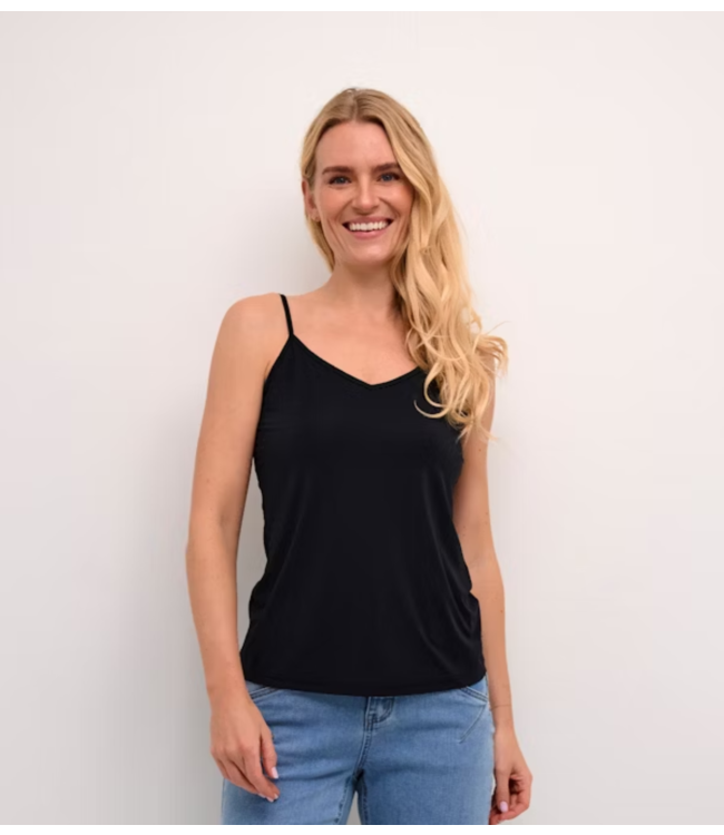 Cream Top CRLissandra Sliptop Pitch Black