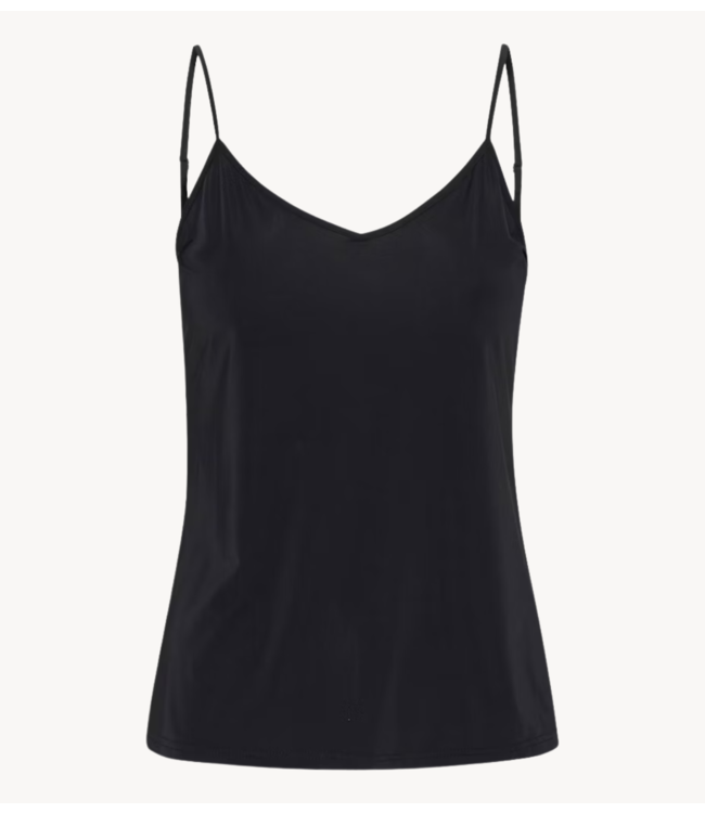 Cream Top CRLissandra Sliptop Pitch Black