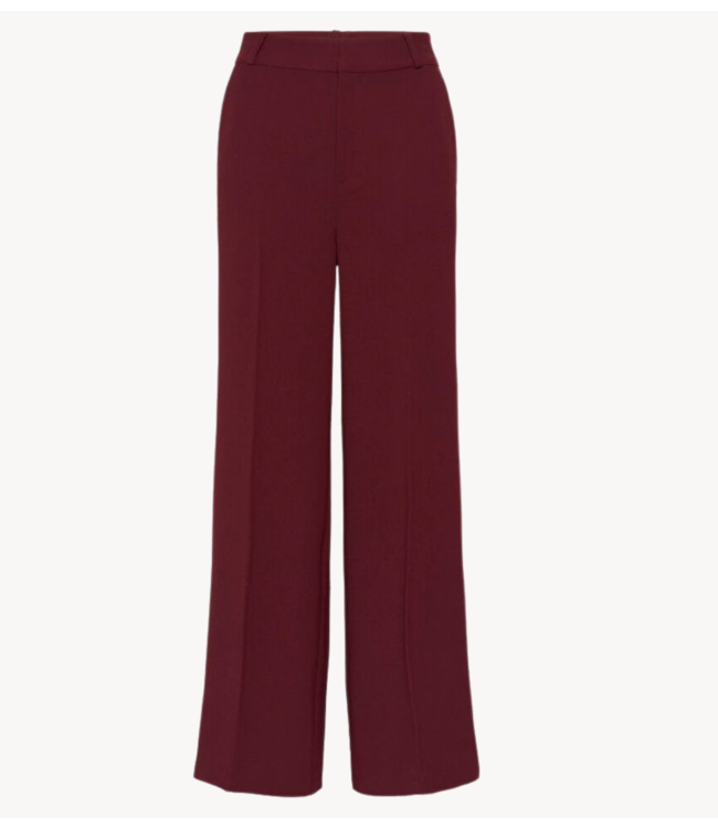 Inwear Broek BriezIW Slit Pants Cabernet