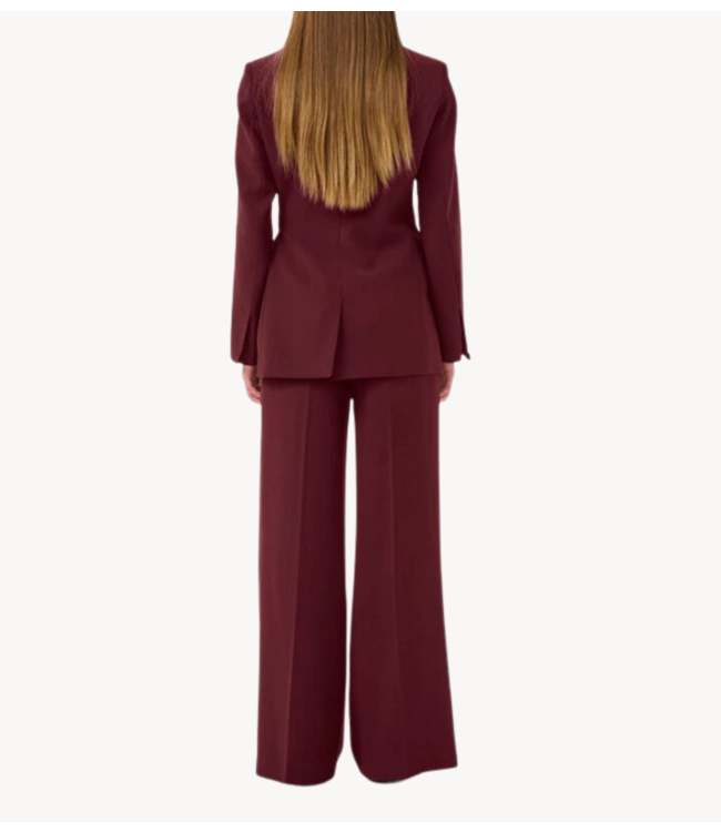 Inwear Broek BriezIW Slit Pants Cabernet