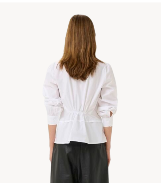 Inwear Blouse AtlasIW V-neck Shirt Pure White