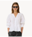 Inwear Blouse AtlasIW V-neck Shirt Pure White