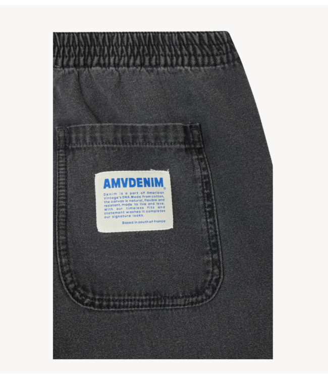 American Vintage Broek JAZY BLACK