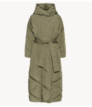 Inwear Jas YazIW Long Coat Ivy Green