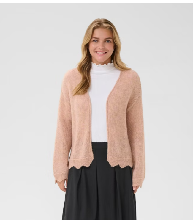 Cream Vest CRNiso Cardigan Rose Dust