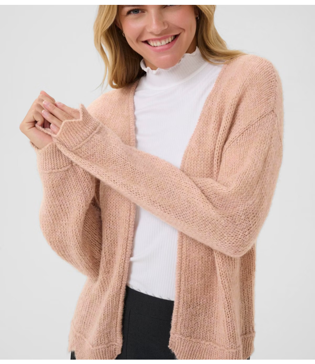 Cream Vest CRNiso Cardigan Rose Dust