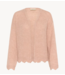 Cream Vest CRNiso Cardigan Rose Dust