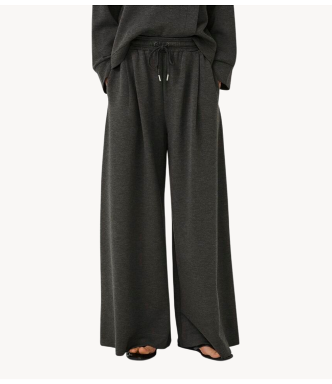 Inwear Broek GidaIW Melange Vincent Pant Dark Grey Melange