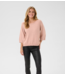 Cream Trui CRDela 3/4 Sleeve Pullover Mahogany Rose