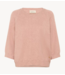 Cream Trui CRDela 3/4 Sleeve Pullover Mahogany Rose