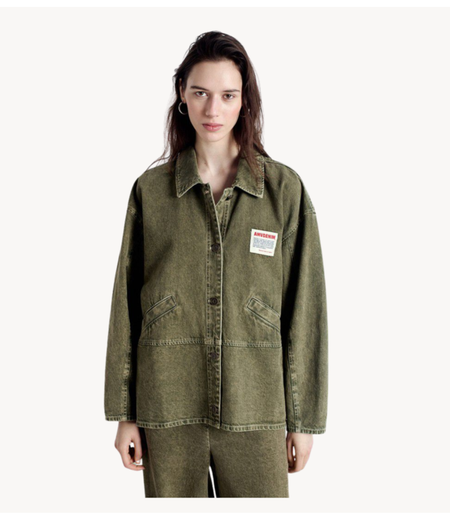 American Vintage Vest UZATOWN OLIVE