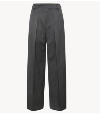 Inwear Broek BrunildaIW Wide Pant Dark Grey Melange