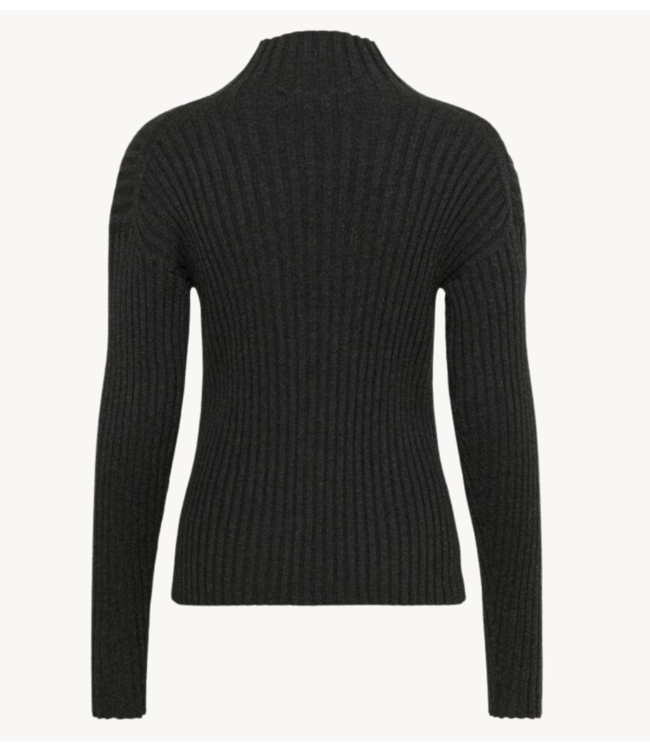 Inwear Top GiaIW Highneck Dark Grey Melange