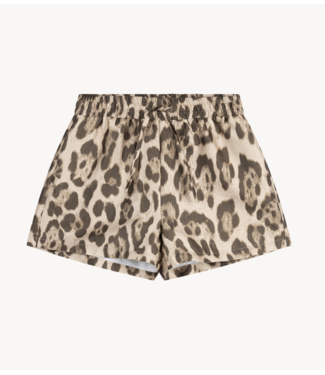Alix The Label Short ladies woven jaguar shorts animal