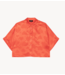 Alix The Label Blouse ladies woven hearts blouse red orange