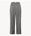 Gestuz Broek GZeffy HW Pants Dark Grey Melange