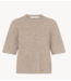 Gestuz T-Shirt AlphaGZ ss tee NOOS Warm Sand Mel