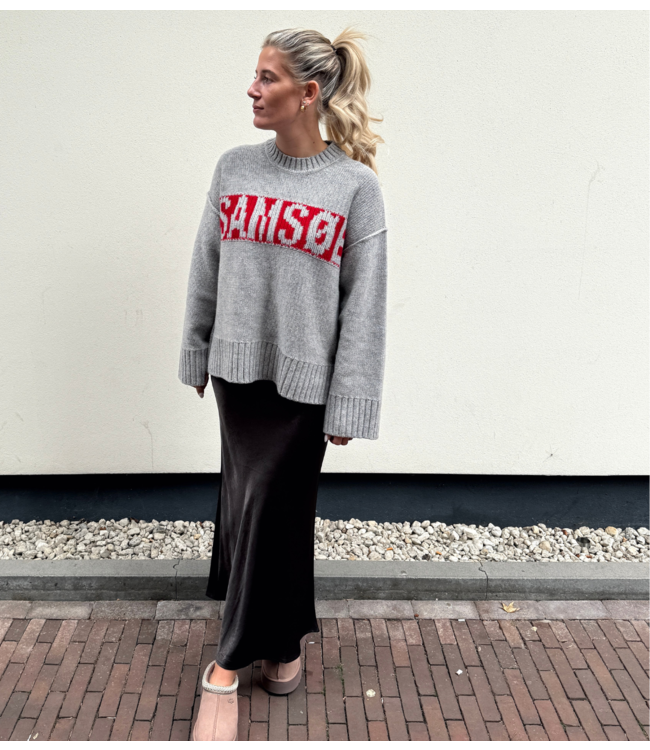 My Essential Wardrobe Rok EstelleMW Long Skirt Espresso