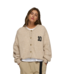 10DAYS Vest soft baseball knit cardigan earth
