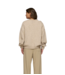 10DAYS Vest soft baseball knit cardigan earth