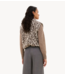 BY-BAR Jacket maggie sleeveless leo jacket leopard print