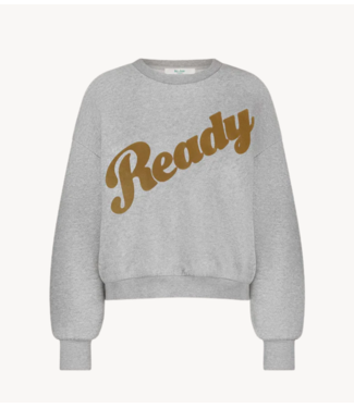 BY-BAR Trui bibi ready sweater grey melee