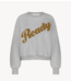 BY-BAR Trui bibi ready sweater grey melee