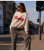 BY-BAR Trui bodil ready sweater oyster melee