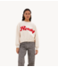 BY-BAR Trui bodil ready sweater oyster melee