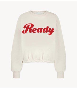 BY-BAR Trui bodil ready sweater oyster melee