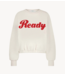 BY-BAR Trui bodil ready sweater oyster melee