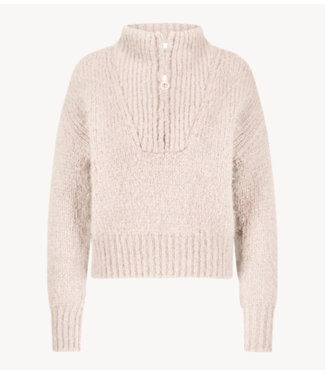 BY-BAR Trui boxy beau pullover chalk