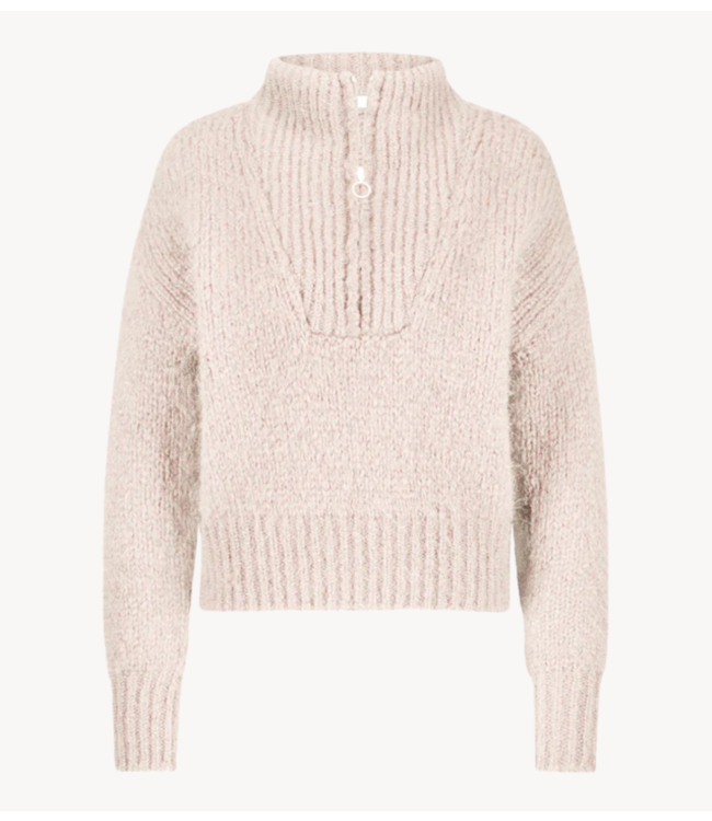 BY-BAR Trui boxy beau pullover chalk