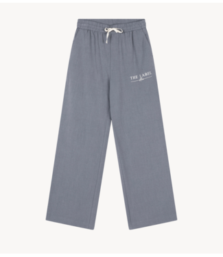 Alix The Label Broek ladies woven relaxed pants soft grey melange