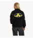 Alix The Label Jas ladies woven racer jacket black