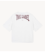 Alix The Label T-Shirt ladies knitted back logo t-shirt soft white