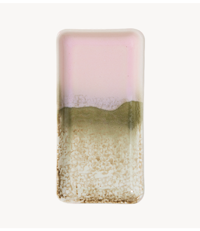 HKLIVING Schotel 70s ceramics: small tray, muse
