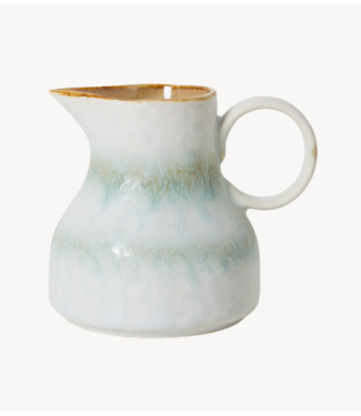 HKLIVING Melkkan 70s ceramics: milk jug, petal
