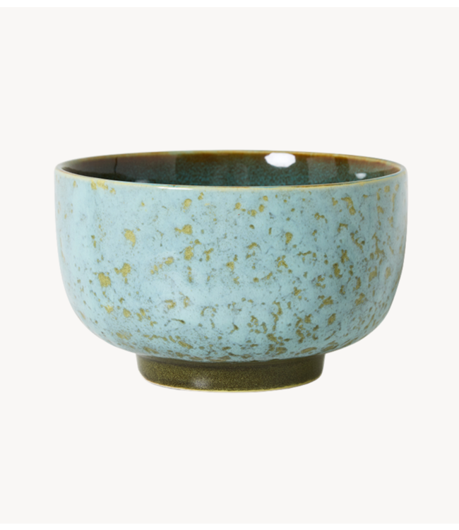 HKLIVING Kom 70s cermaics: noodle bowl, verdigris