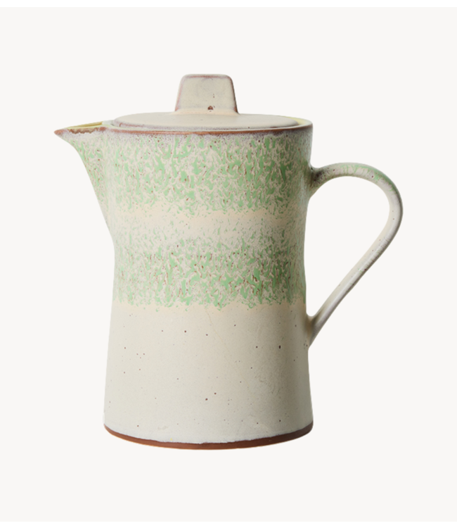 HKLIVING Theepot 70s ceramics: tea pot, slush