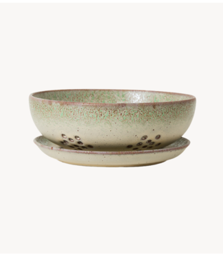 HKLIVING Fruitschaaltje 70s ceramics: berry bowl, slush
