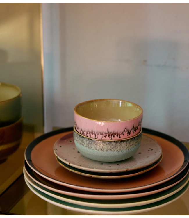 HKLIVING Kom 70s ceramics: tapas bowl, thicket