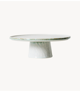 HKLIVING Taartplateay 70s ceramics: plateau M, smudge
