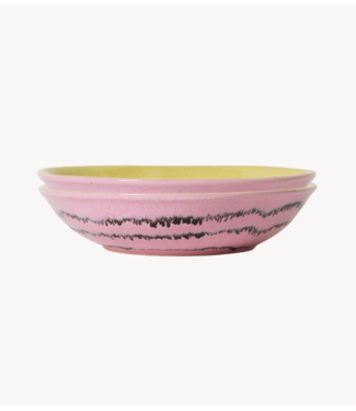 HKLIVING Kom 70s ceramics: curry bowls, bubble (set of 2)