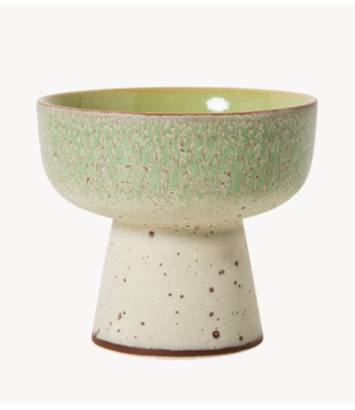 HKLIVING Kom 70s ceramics: tapas bowl on base L, slush